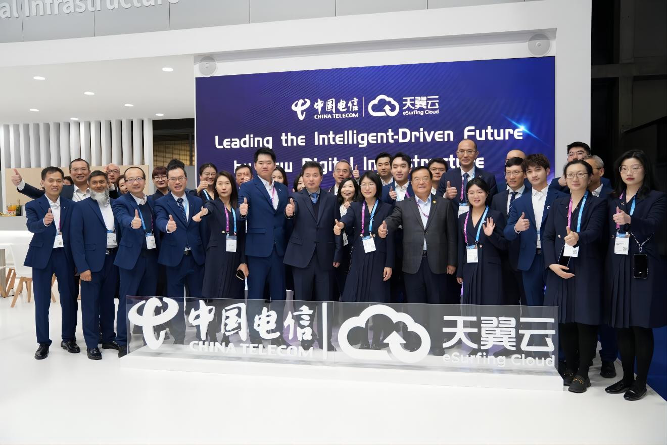 Leading the Intelligent-Driven Future by New Digital Infrastructure  China Telecom Radiates Brilliance at MWC 2024