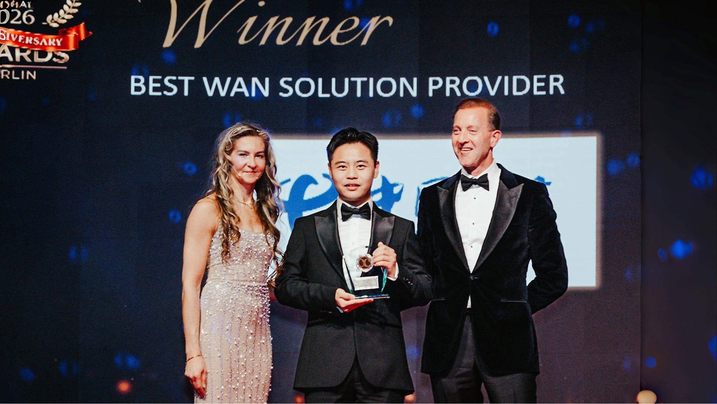 荣誉加冕丨中国电信国际斩获CC-GLOBAL AWARDS 2026 Best WAN Solution Provider大奖